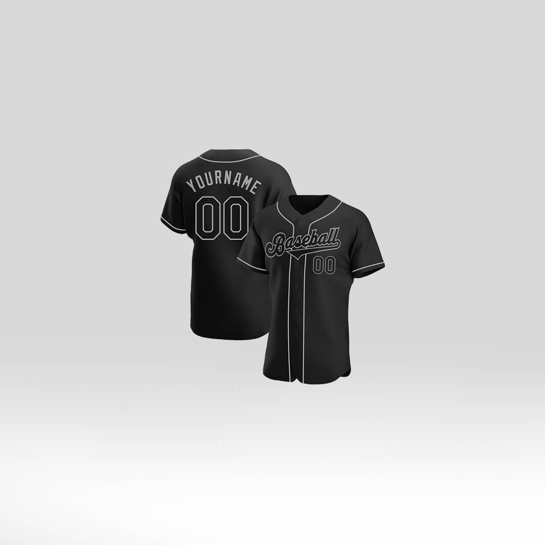 Team jersey front and back with a player name printed across the shoulders