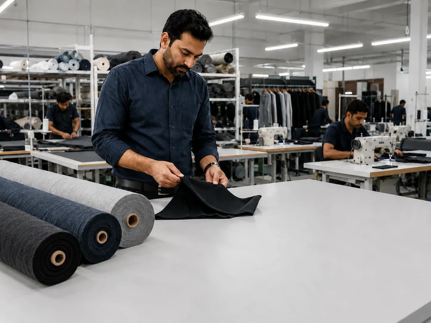 Fabric testing and vertically integrated manufacturing