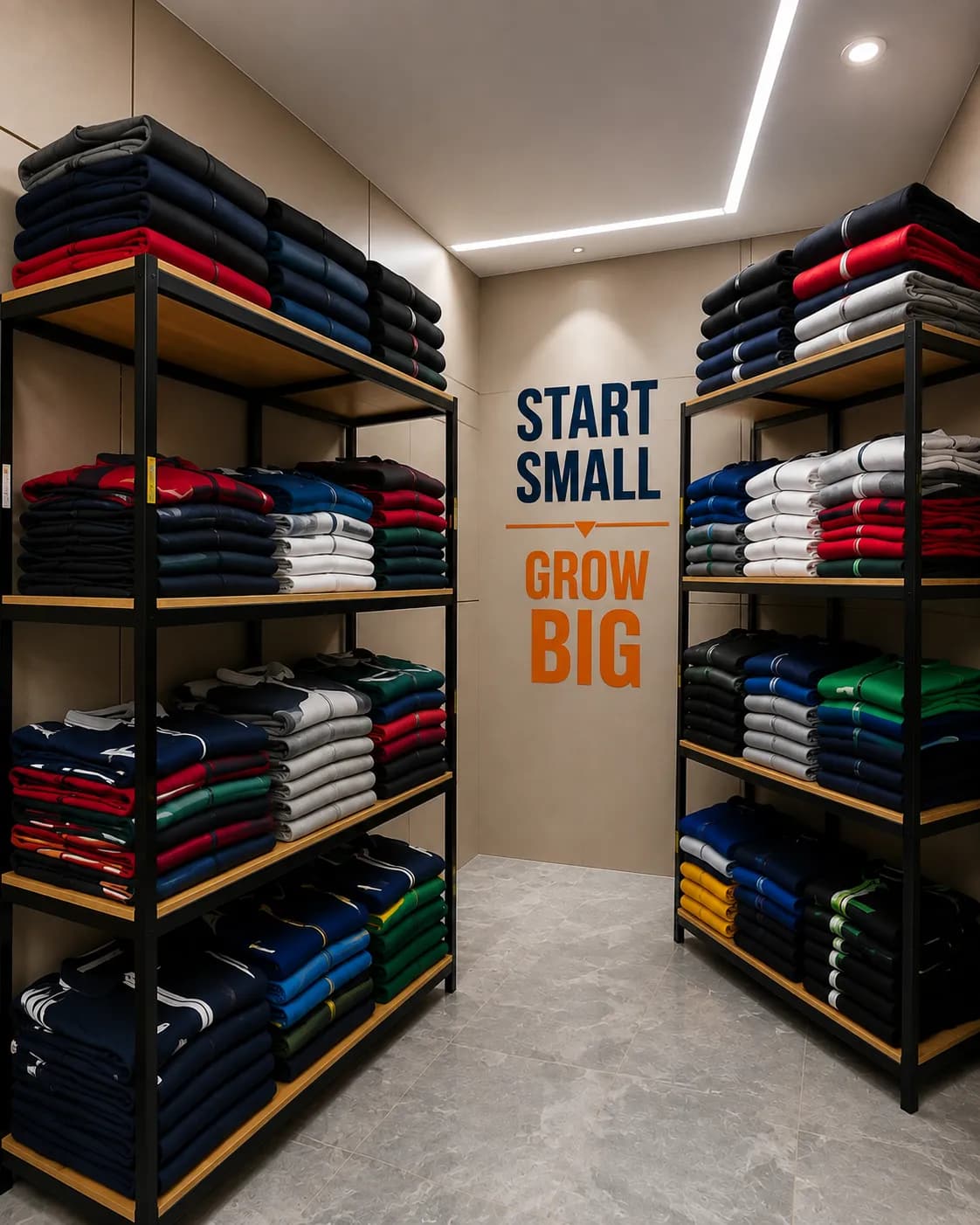 Volume clothing orders and pricing tiers
