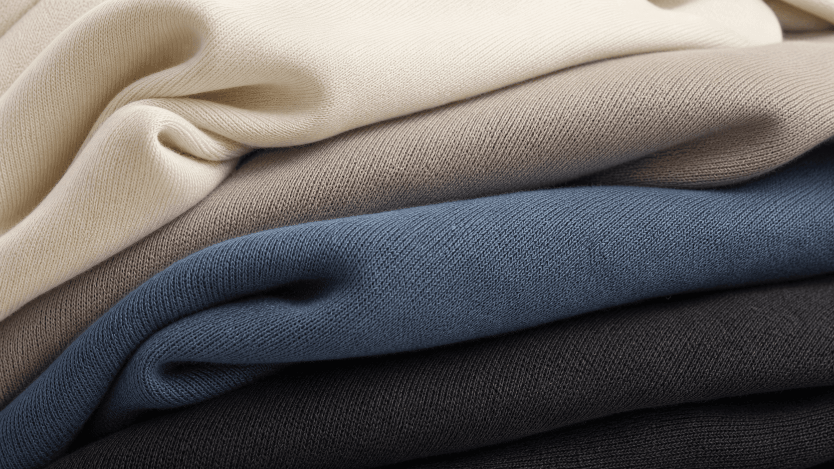 Combed ring-spun cotton with a soft, even surface