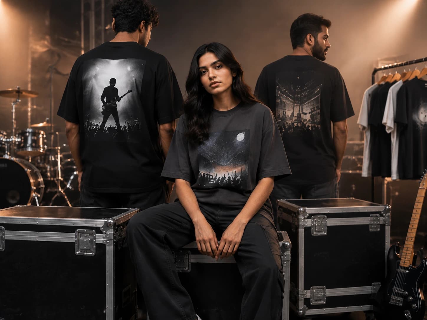 Merch & Music Brands oversized t-shirt manufacturing