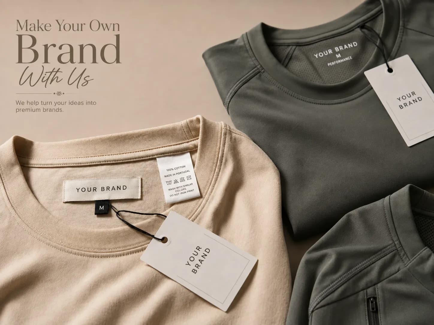 Private label branding details