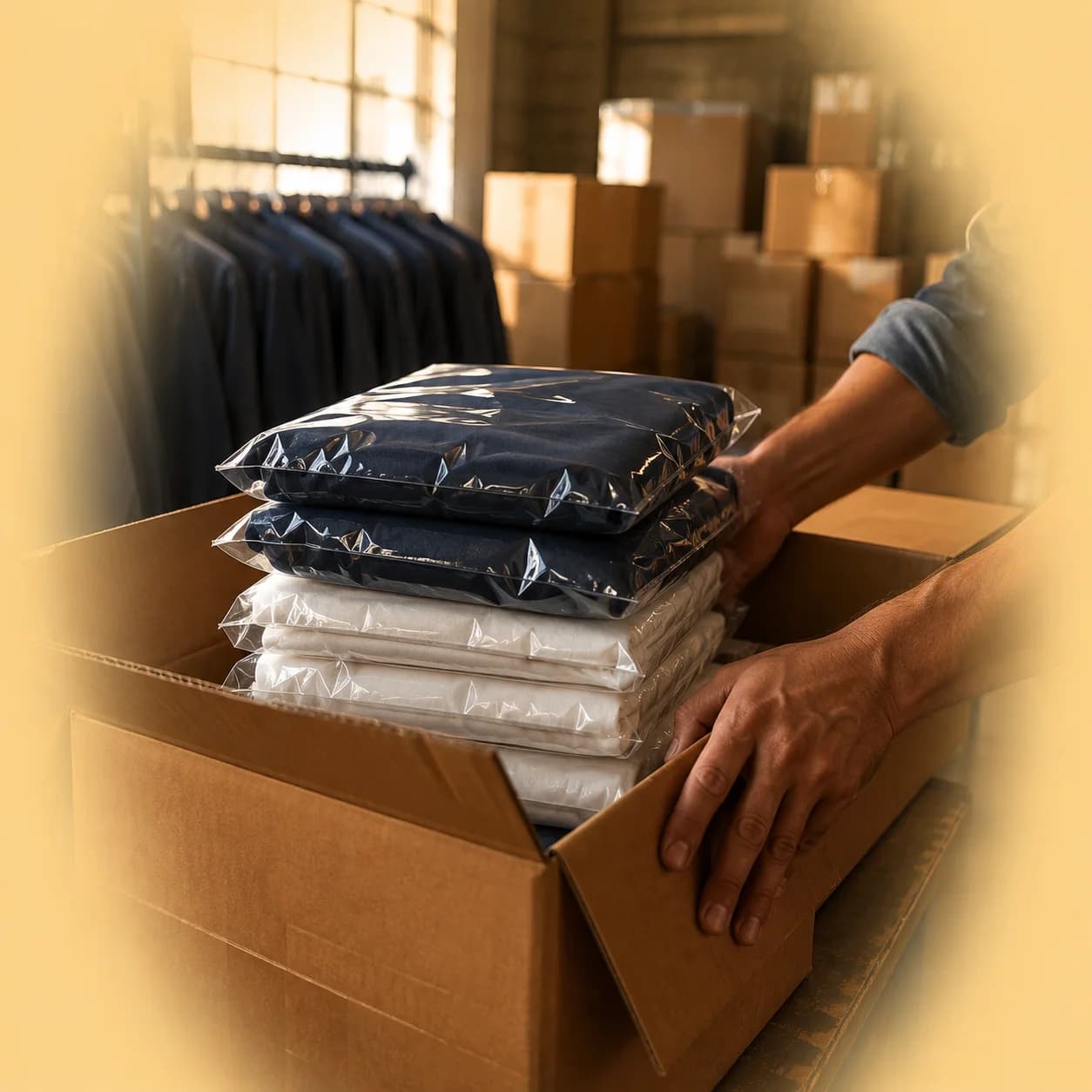 Export-ready printed bulk supply for distributors