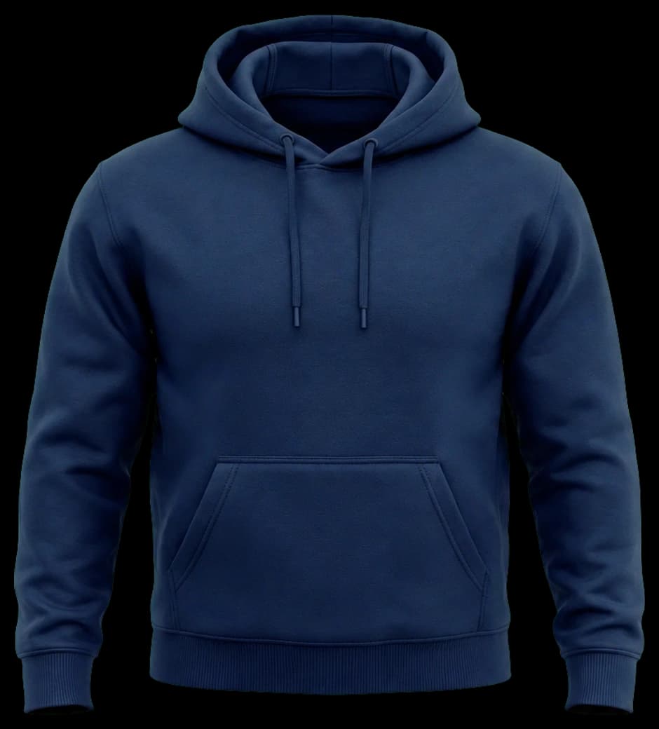 Custom pullover hoodie manufactured by GenXport