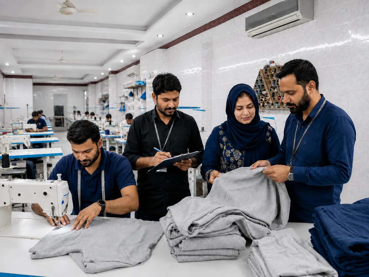 Garment quality control and compliance standards