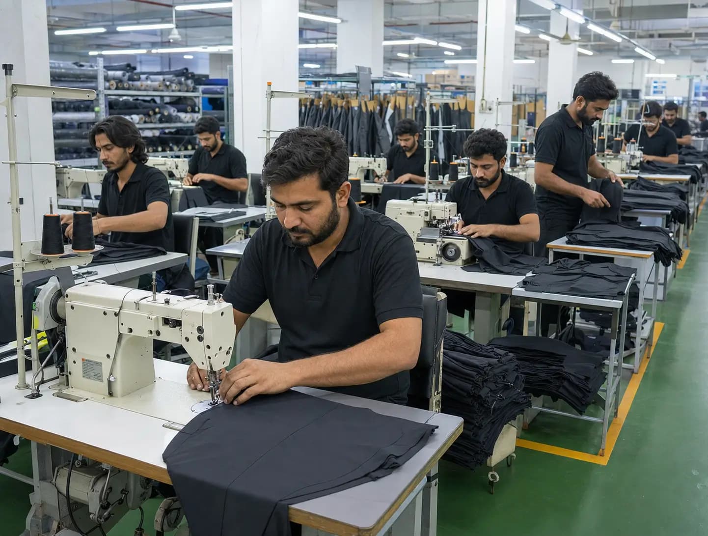 Manufacturing & QC for custom streetwear manufacturing