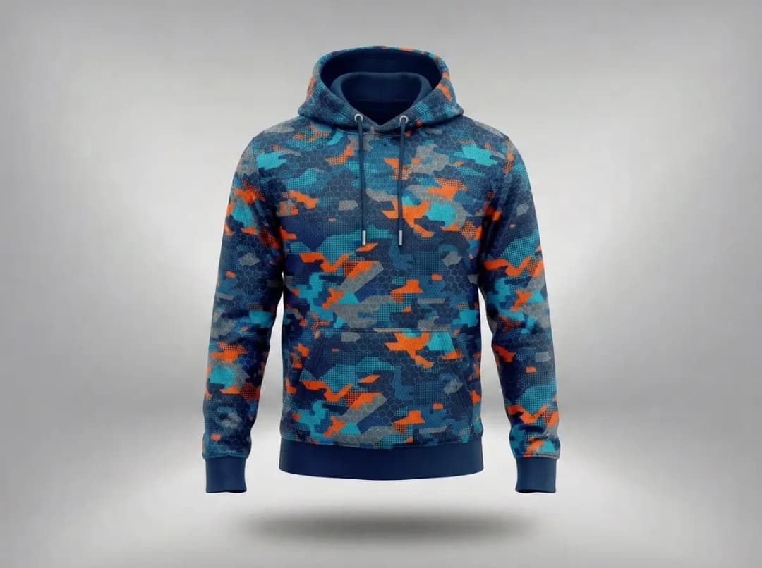 All-over print hoodie