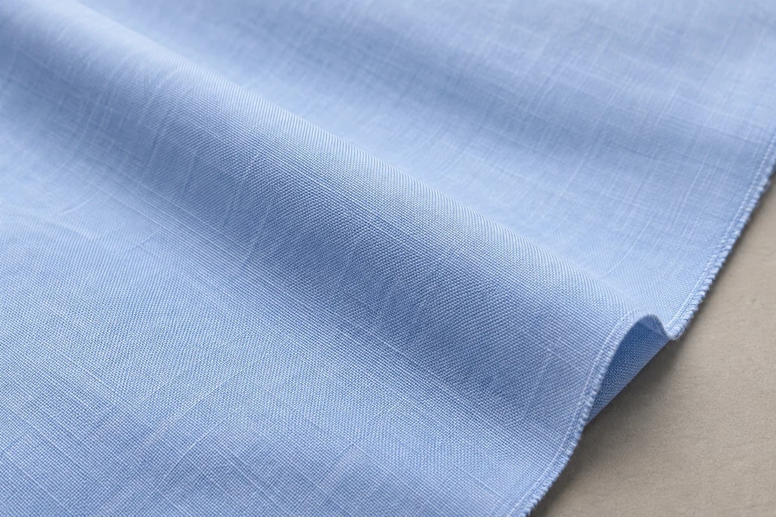 Crisp cotton poplin shirting fabric for corporate shirts