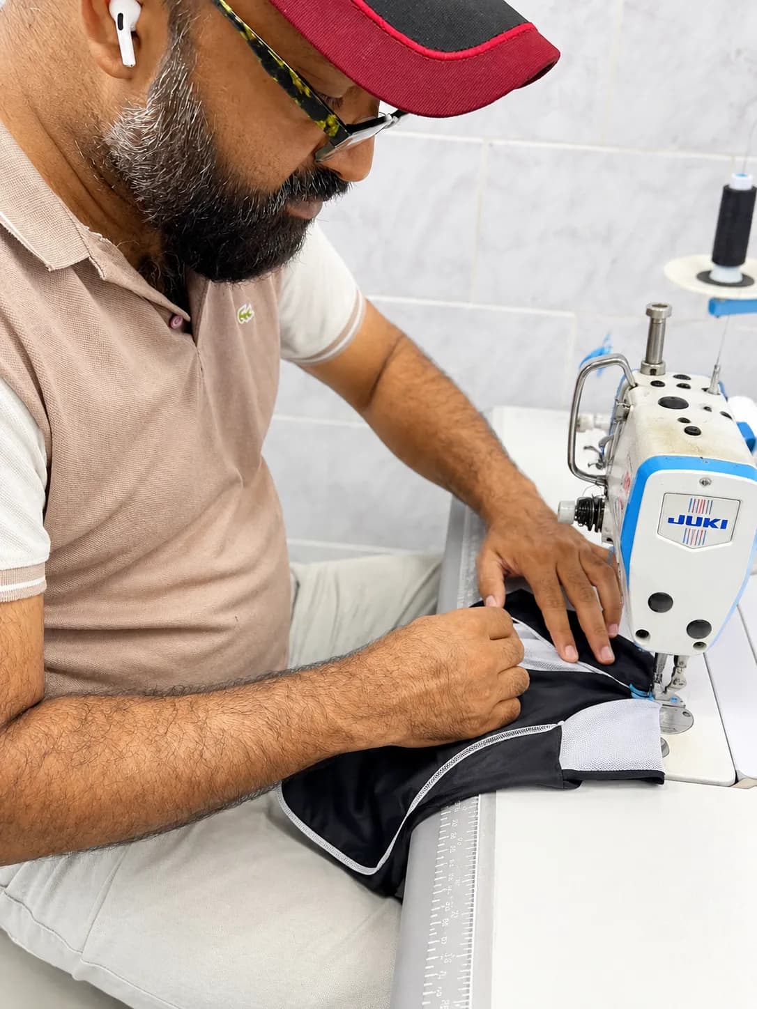 Custom cut and sew apparel production