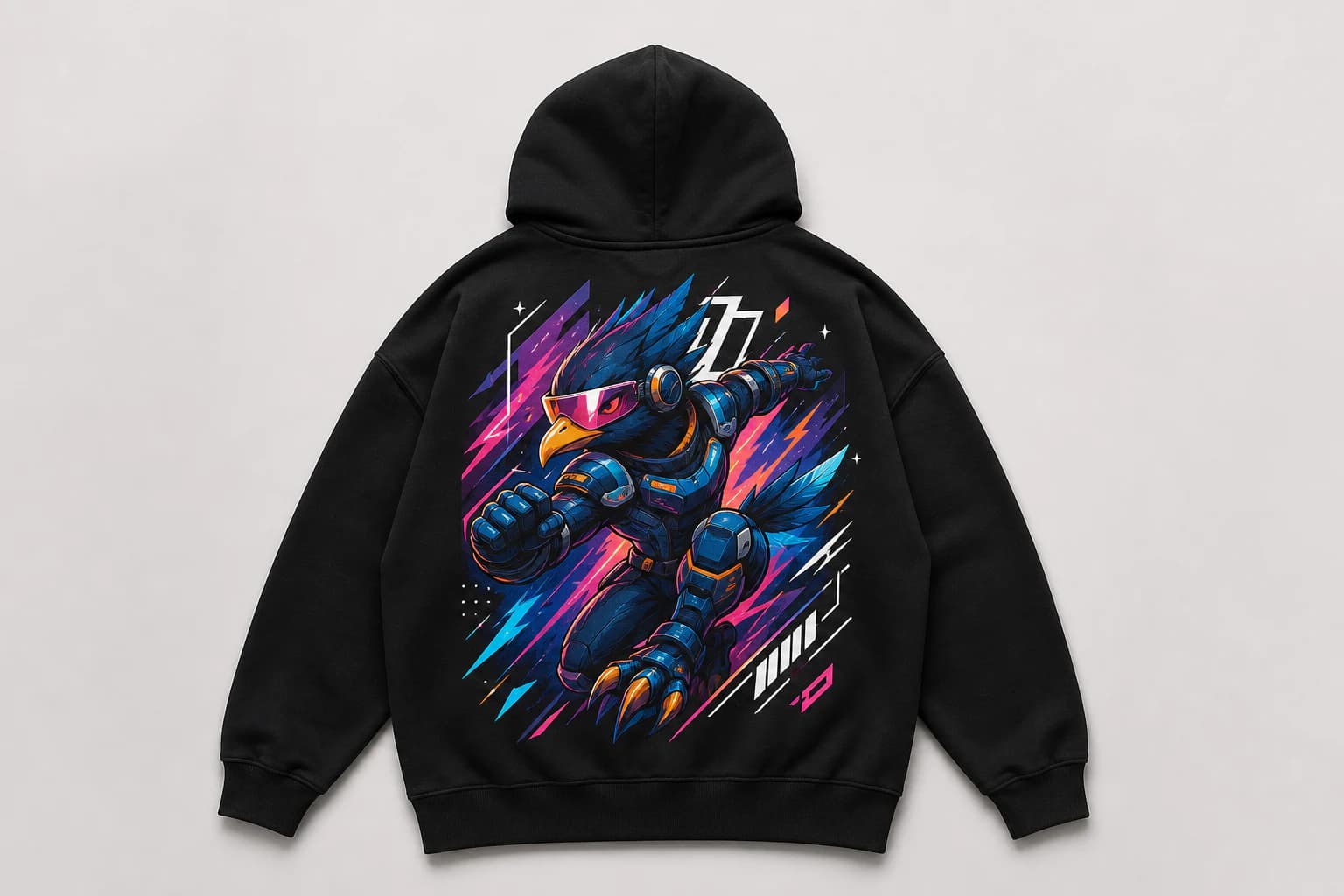 DTF printing for men's hoodie decoration