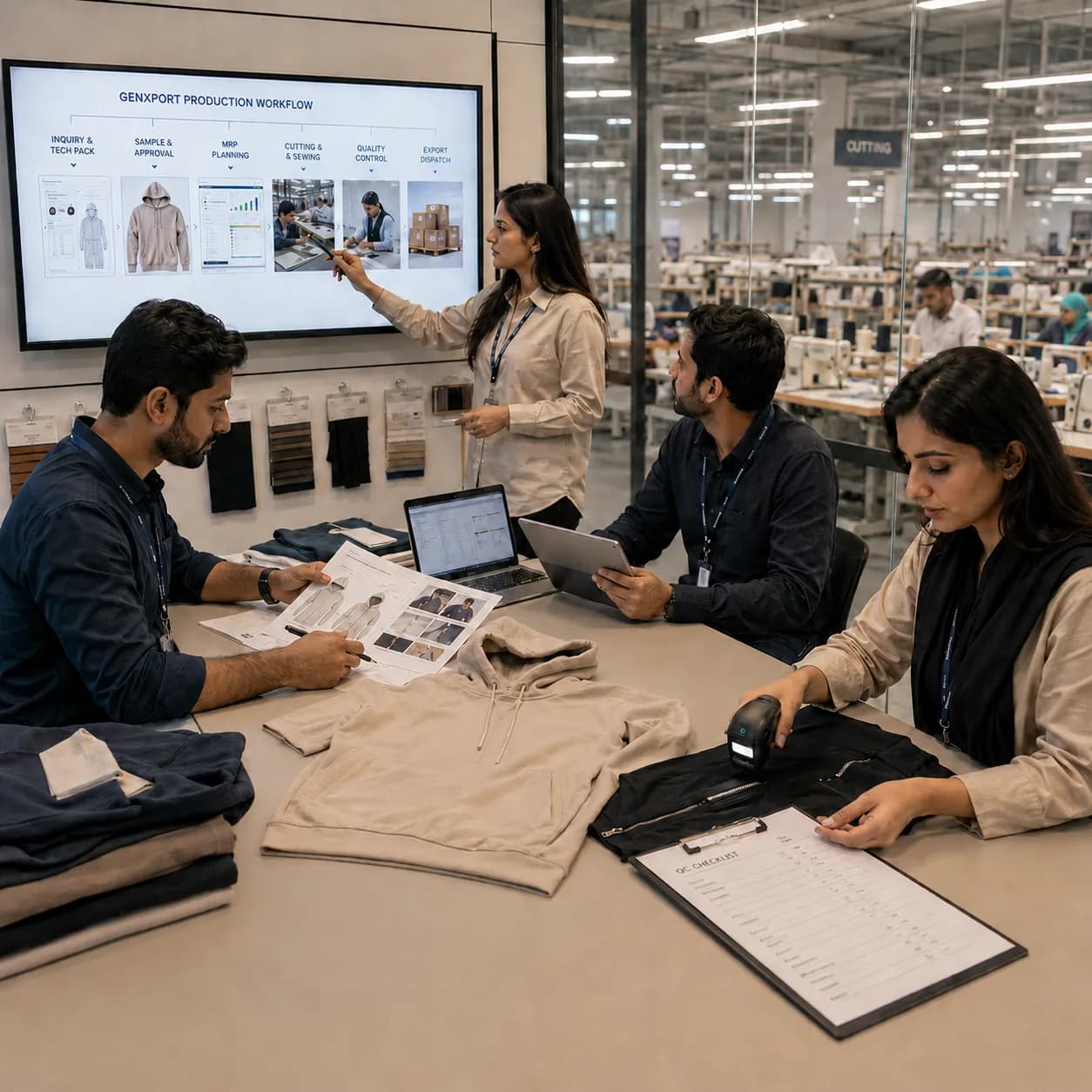 Design intent and technical intake before production