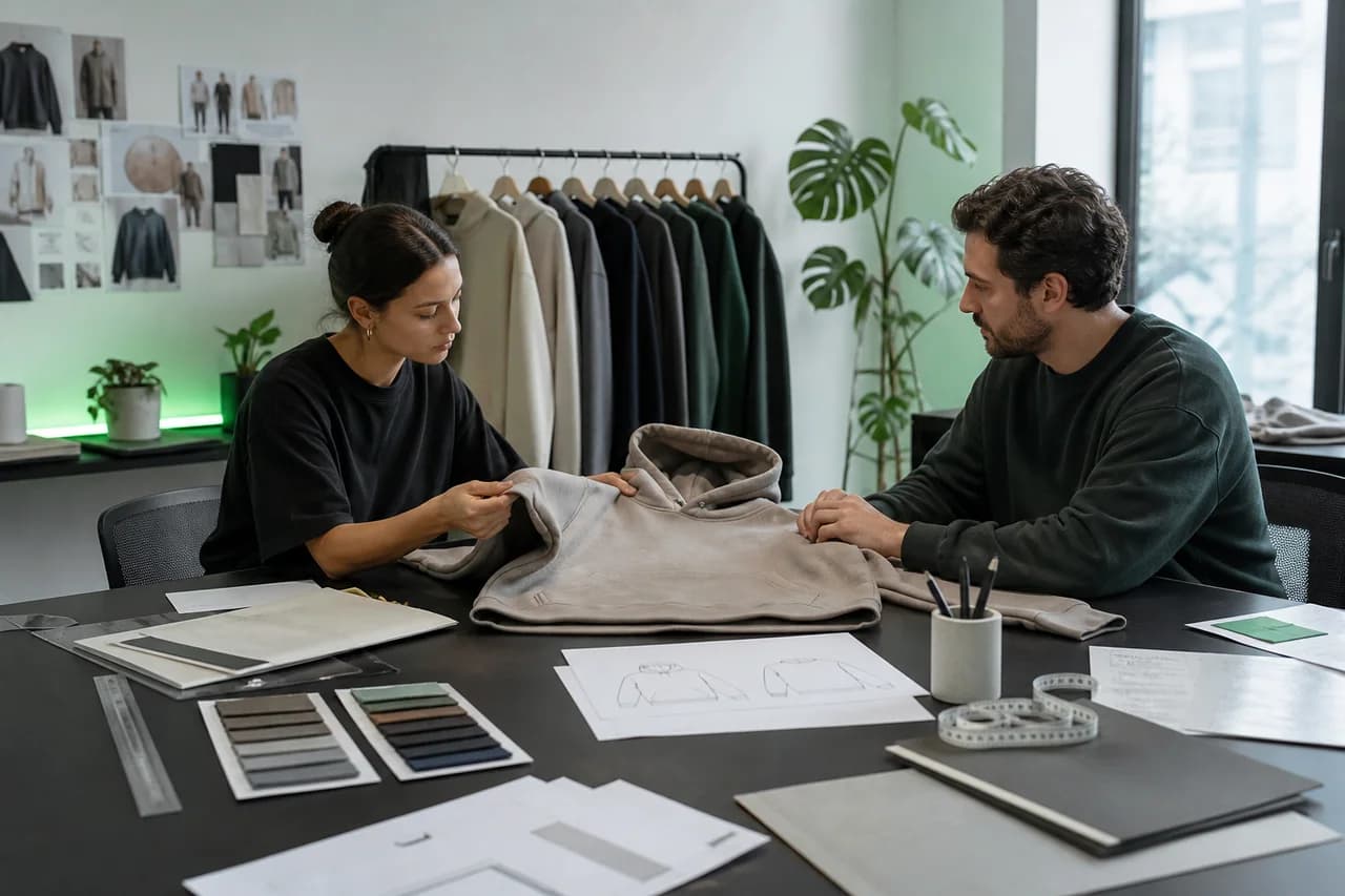 Inquiry & Specification for oversized hoodie manufacturing