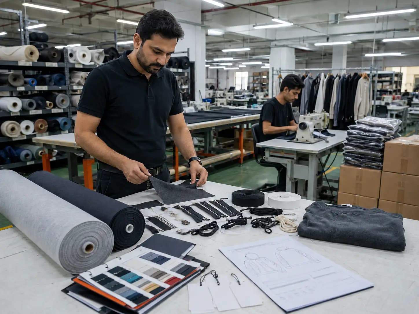 Fabric testing and vertically integrated manufacturing