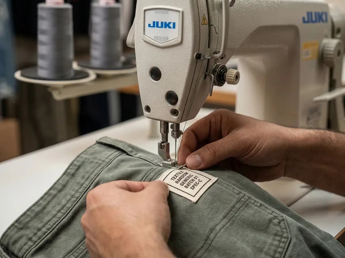 GenXport sewing a private label onto custom streetwear