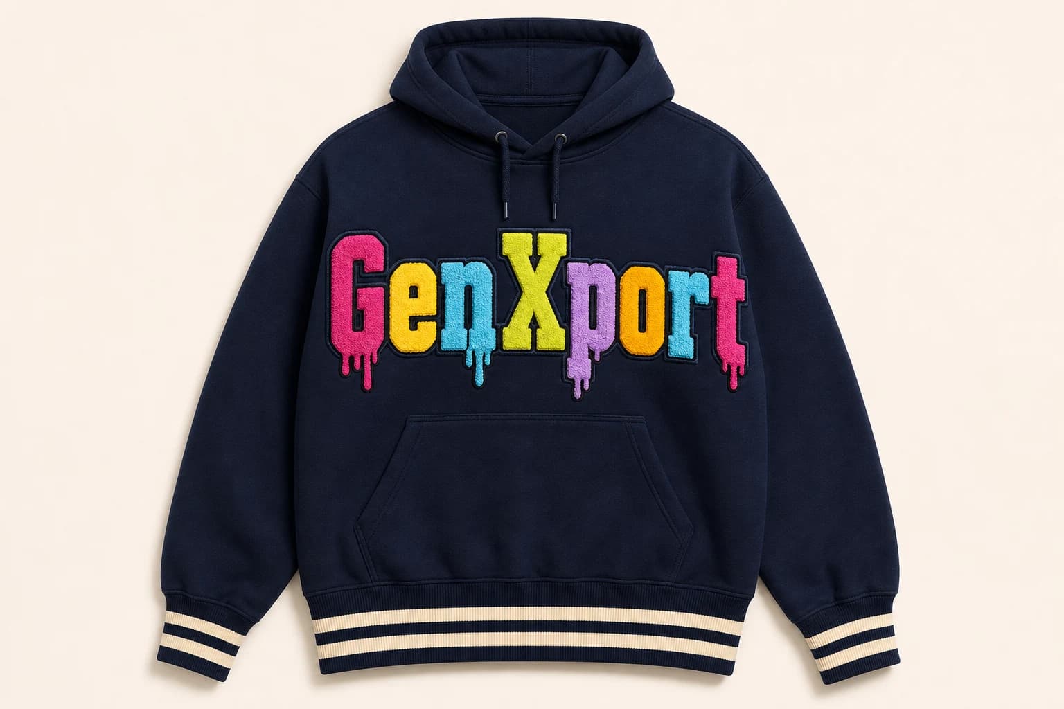 Embroidery / chenille for sports hoodie decoration