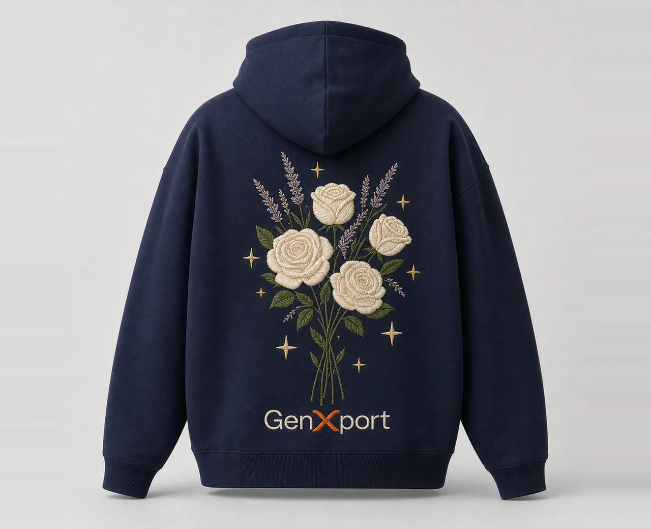 GenXport embroidered hoodie