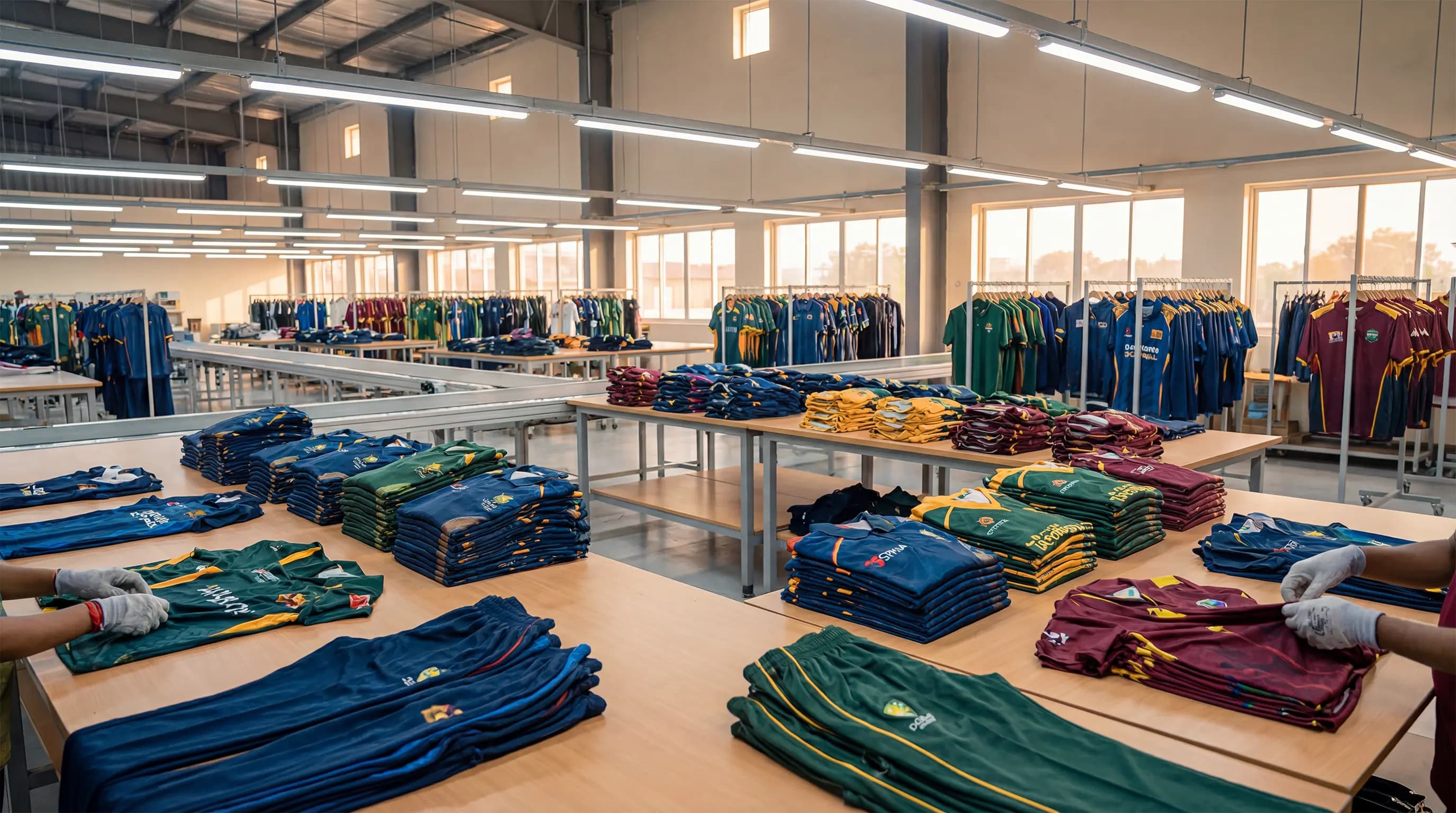 Custom Cricket Uniform Manufacturing