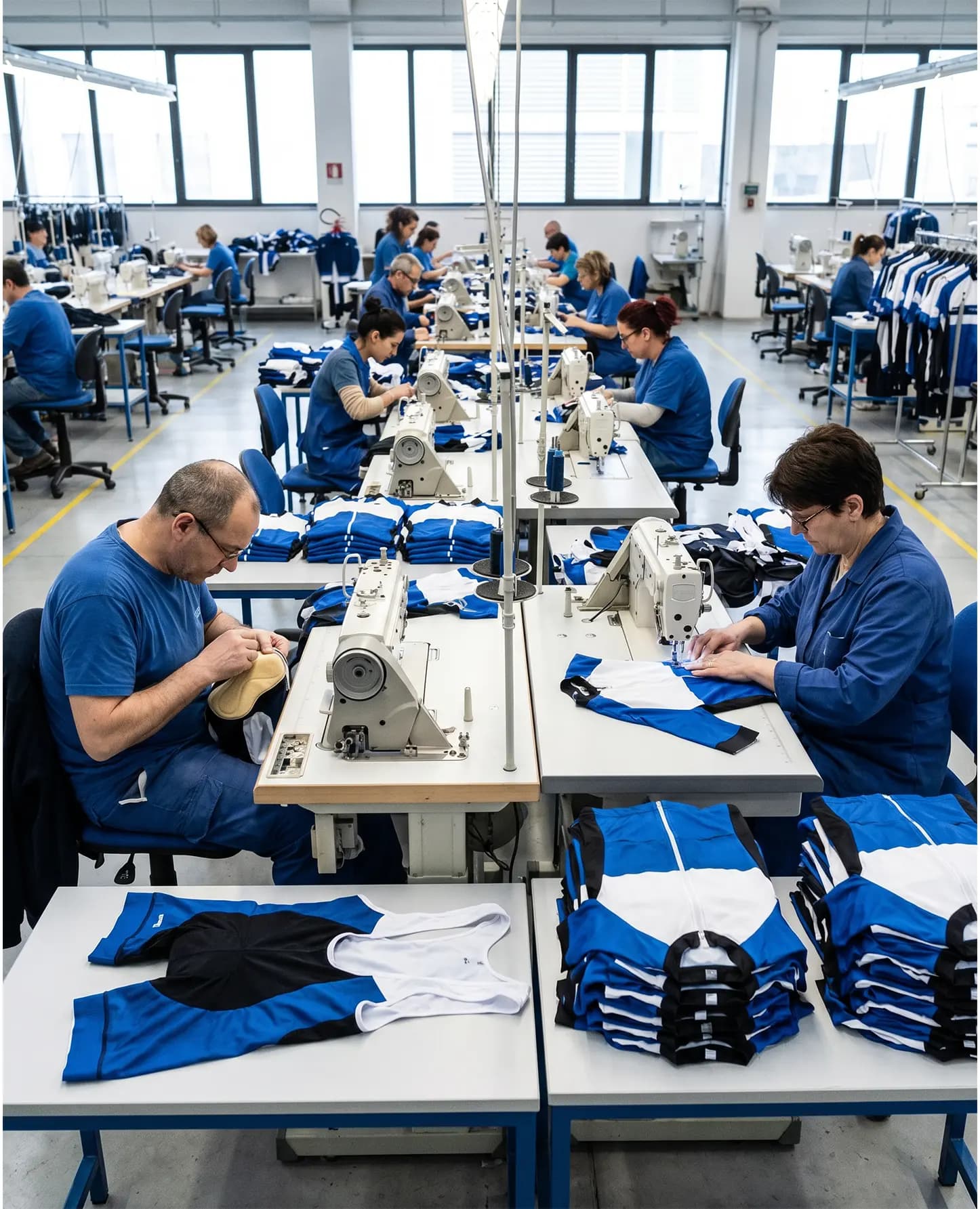 Custom cycling apparel manufacturing services