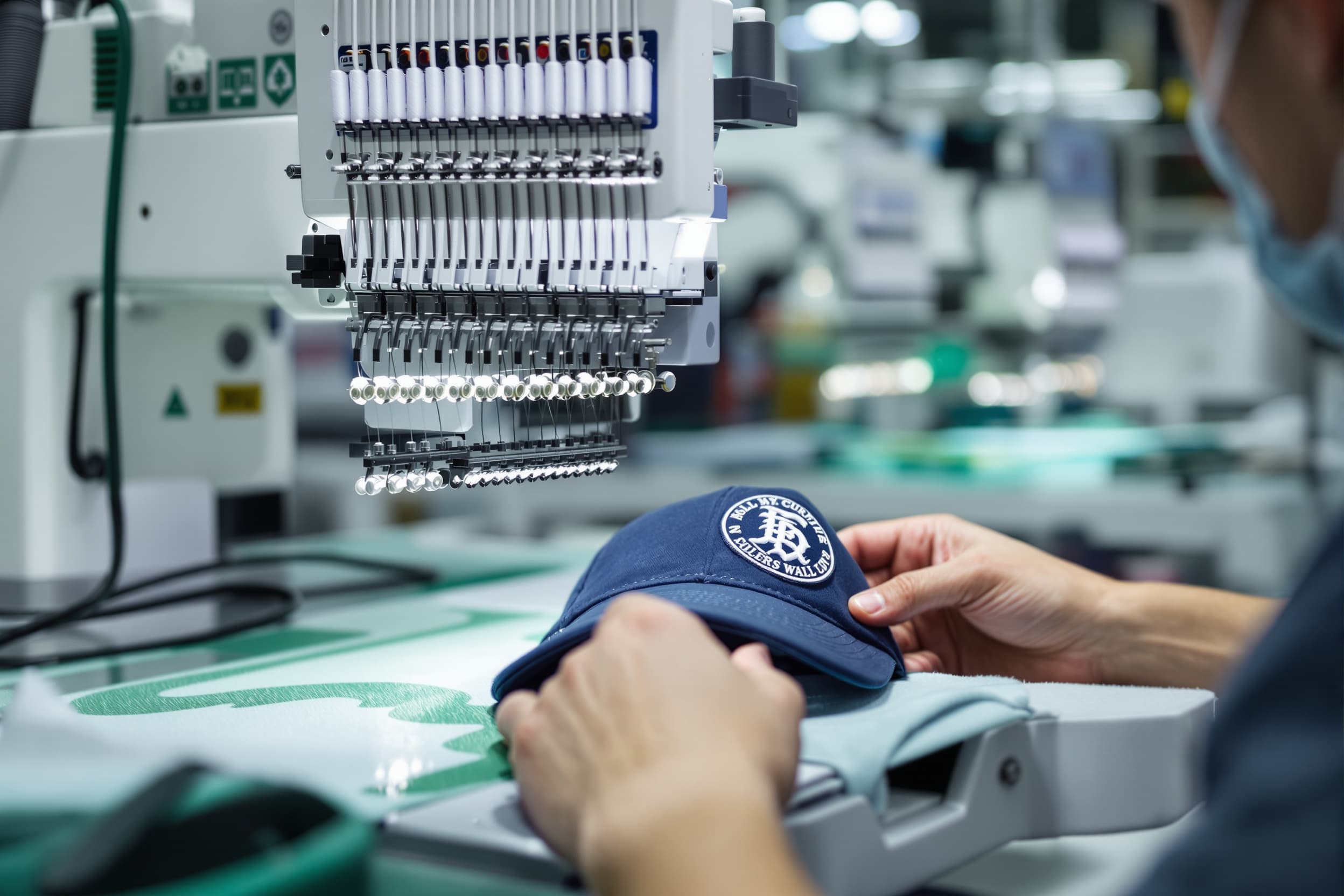 Professional Embroidery Process