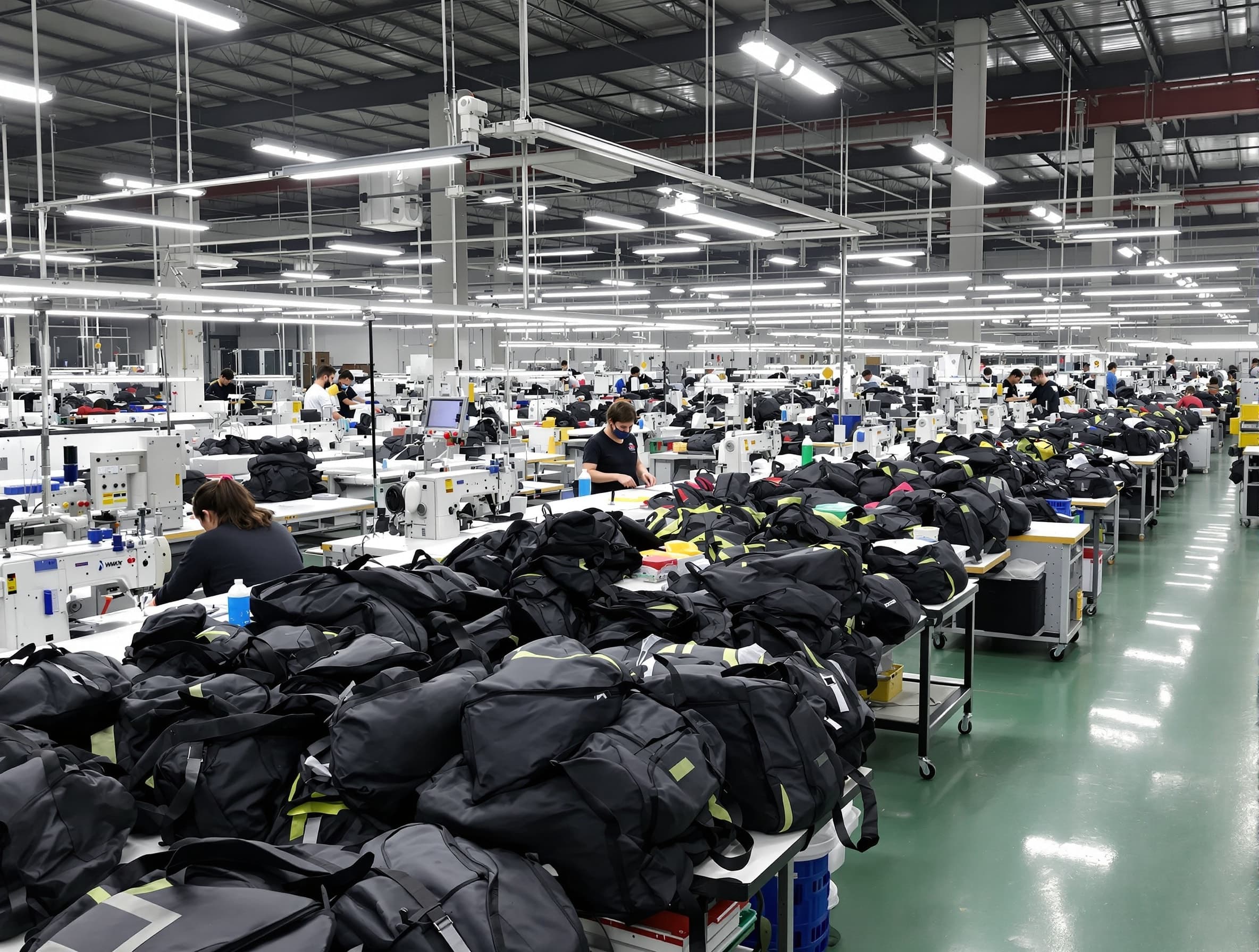 Garment packaging partner and zipper bag manufacturing process