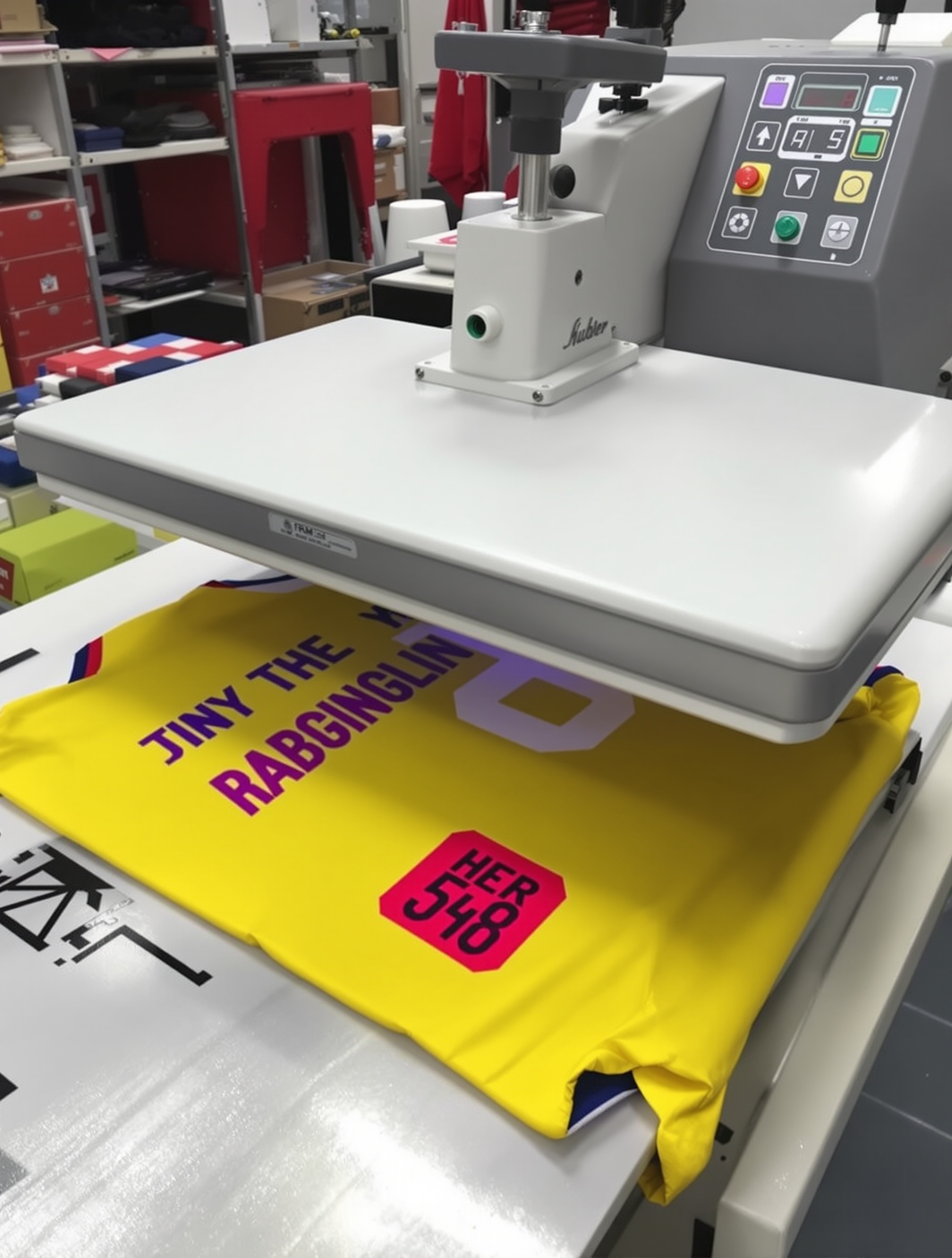 HTV Heat Press Application
