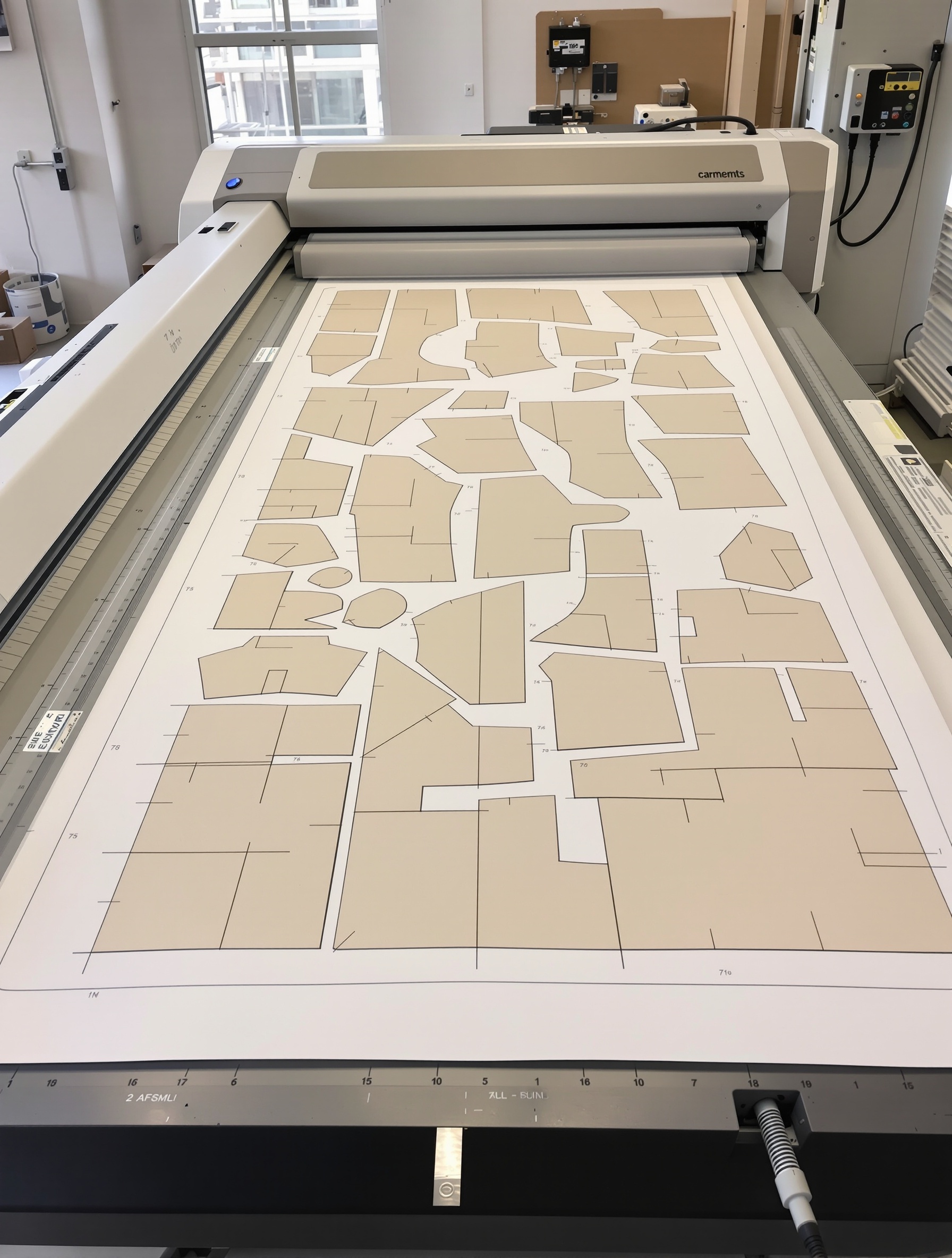 Full-Scale Pattern Plotting