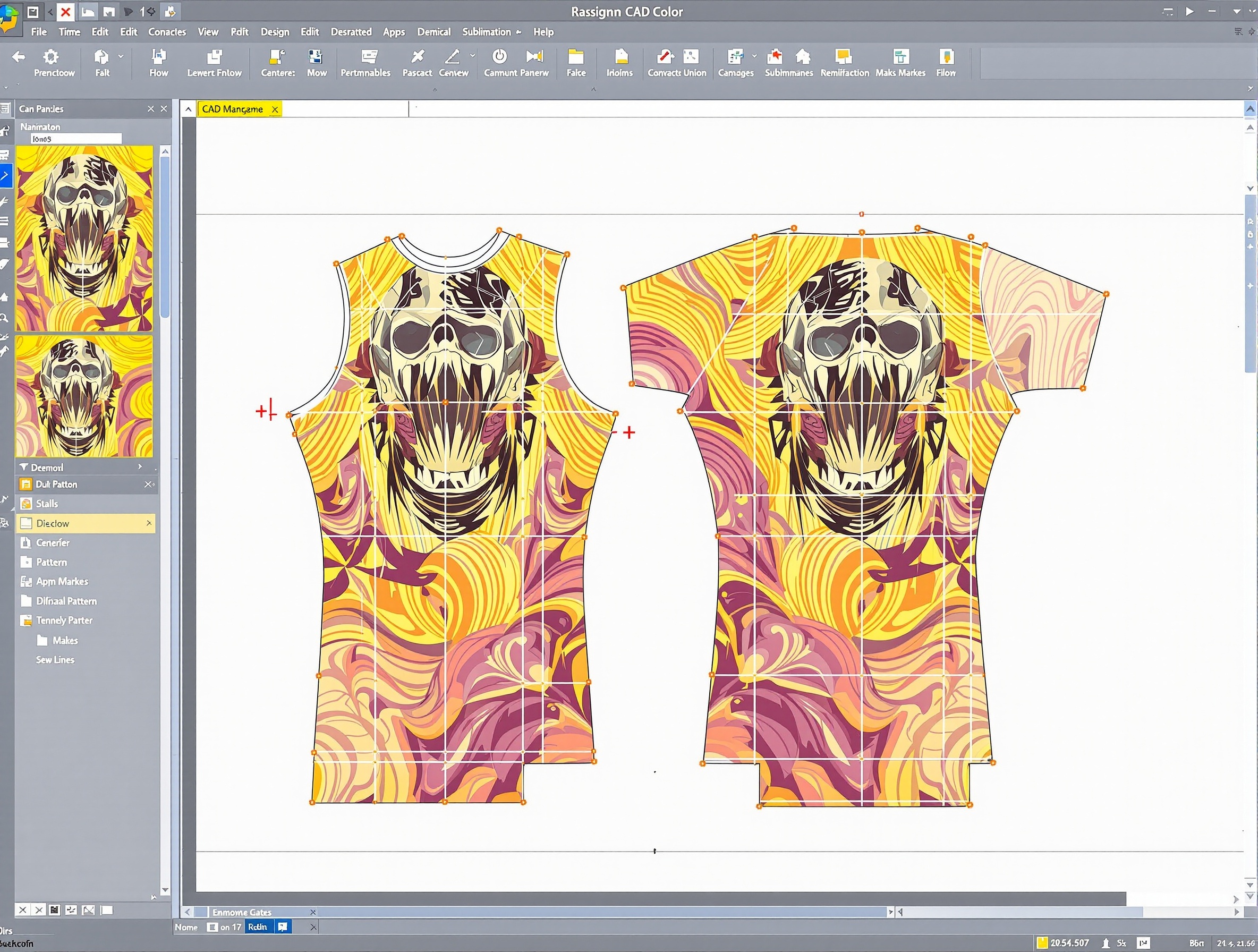 CAD-Aligned Sublimation