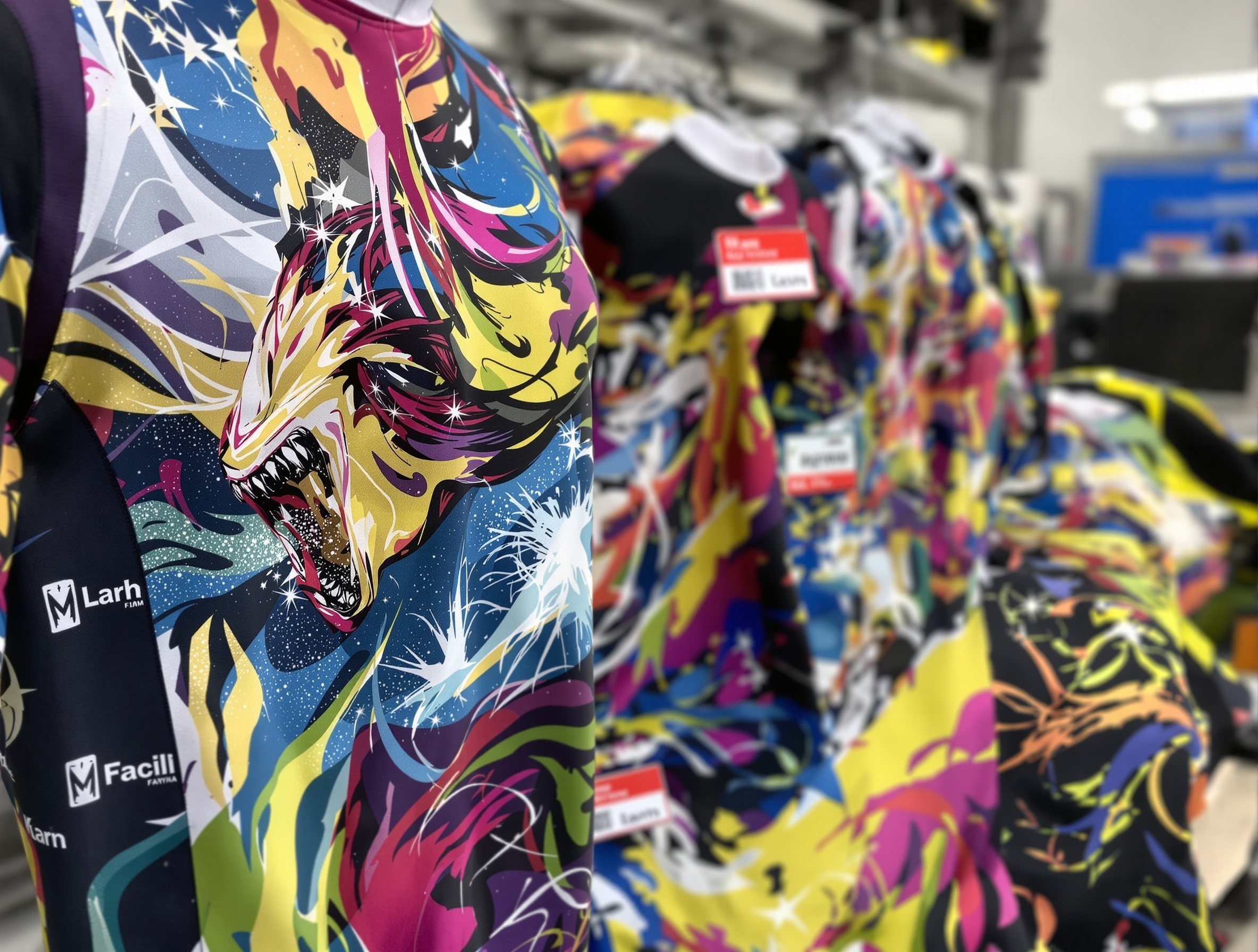 Finished Sublimated Garments