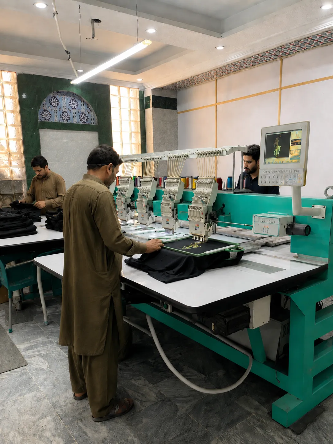 Decoration and embedded quality control